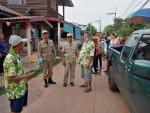 งานป้องกันฯ  และอปพร.  ออกตรวจตราพื้นที่ดูแลความเรียบร้อย วันที่ 14 เมษายน 2567 