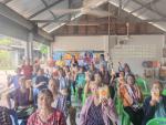 โครงการควบคุมโรคขาดสารไอโอดีน ณ ศาลาประชาคมบ้านโนนหินลาด ม.1