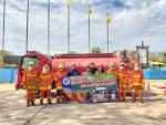 งานป้องกันฯ ฝึกซ้อมประจำเดือนกุมภาพันธ์ 2568