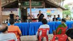 ประชุมประชาคมหมู่บ้านในการจัดทำแผนพัฒนา  ณ  ศาลาประชาคมบ้านด