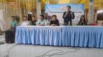 ประชุมประชาคมหมู่บ้านในการจัดทำแผนพัฒนา  ณ  วัดโพธิ์สว่าง  บ