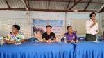 ประชุมประชาคมหมู่บ้านในการจัดทำแผนพัฒนา  ณ  ศาลาประชาคมบ้านเ