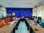 ประชุมพิจารณาช่วยเหลือประชาชน กรณีเกิดเหตุไฟไหม้คอกสัตว์
