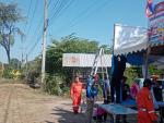 เตรียมสถานที่ “ศูนย์ปฏิบัติการป้องกันและลดอุบัติเหตุทางถนน”