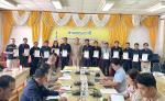 ประชุมหัวหน้าส่วนราชการ ณ หอประชุมอำเภอกุมภวาปี