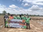 เก็บขยะบริเวณรอบๆบ่อขยะเทศบาล