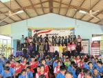 พนักงานเทศบาลร่วมพิธีเปิดโครงการเยาวชนคนรุ่นใหม่ ห่างไกลยาเส