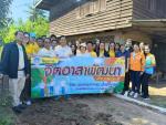 จิตอาสาพัฒนาตำบลแชแล  ณ  บ้านดอนเงิน หมู่ที่ 12