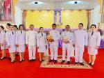 เข้าร่วมพิธีวางพานพุ่ม เนื่องในโอกาสวันเฉลิมพระชนมพรรษา สมเด
