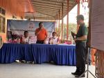 ประชุมประชาคมหมู่บ้านในการจัดทำแผนพัฒนา  ณ  บ้านเมืองพรึก หม
