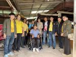 มอบวีลแชร์ ให้กับผู้พิการและผู้สูงอายุ  จำนวน 8 ราย
