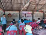 ติดตามการจัดโครงการอบรมควบคุมโรคขาดสารไอโอดีน หมู่ที่ 14 บ้า