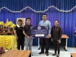 มอบเงินงบประมาณสนับสนุนโครงการของกองทุนหลักประกันสุขภาพ