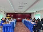 การประชุมพื่อปรึกษาหารือแนวทางจัดโครงการประเพณีบุญบั้งไฟ
