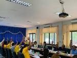 การประชุมพิจารณาอนุมัติโครงการที่ขอรับงบประมาณกองทุนหลักประก